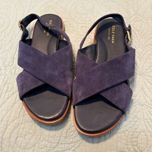 Cole Haan Women's Sandals in Navy Blue Size 6B